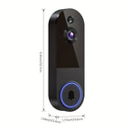 2K WiFi Video Doorbell — Wireless, Night Vision & Two-Way Talk