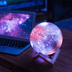 3D moon lamp ambient glow