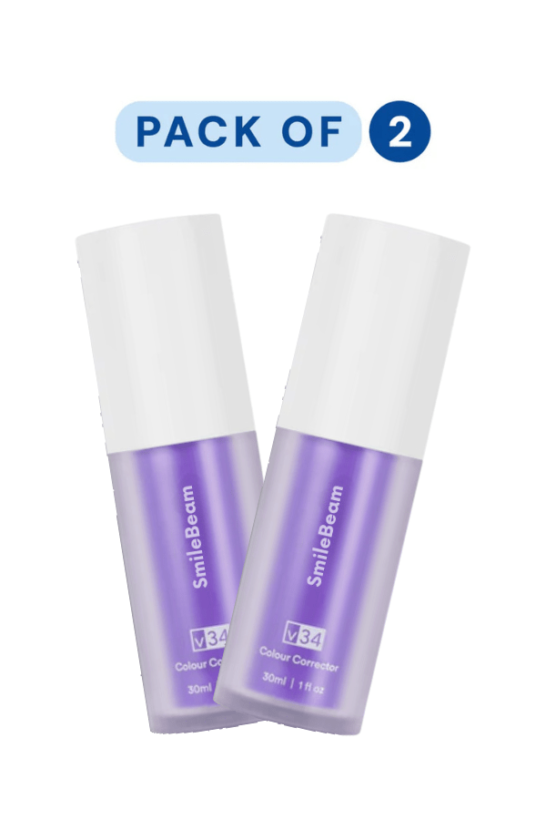 Colour-corrector teeth serum - Two Pack