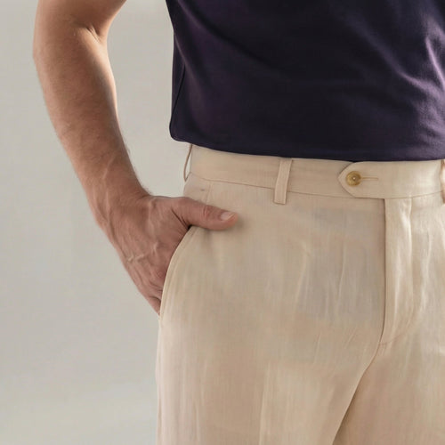 Classic Linen Trousers | Breathable Summer Pants for Comfort & Style