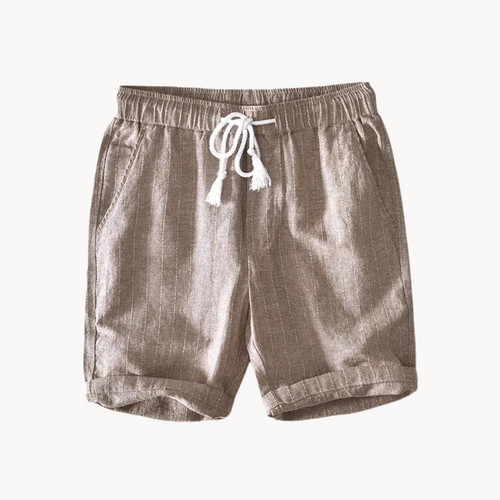 Coastal Chic | Linen Blend Shorts with Exceptional Breathability | Versatile Summer Wear for Comfort and Style