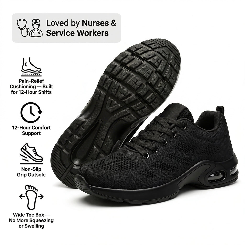 Breathable Comfort Shoes — Shock-Absorbing