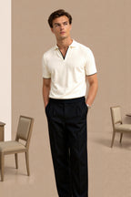 Polo T Shirt Men with Slim Fitted Design – Breathable Cotton