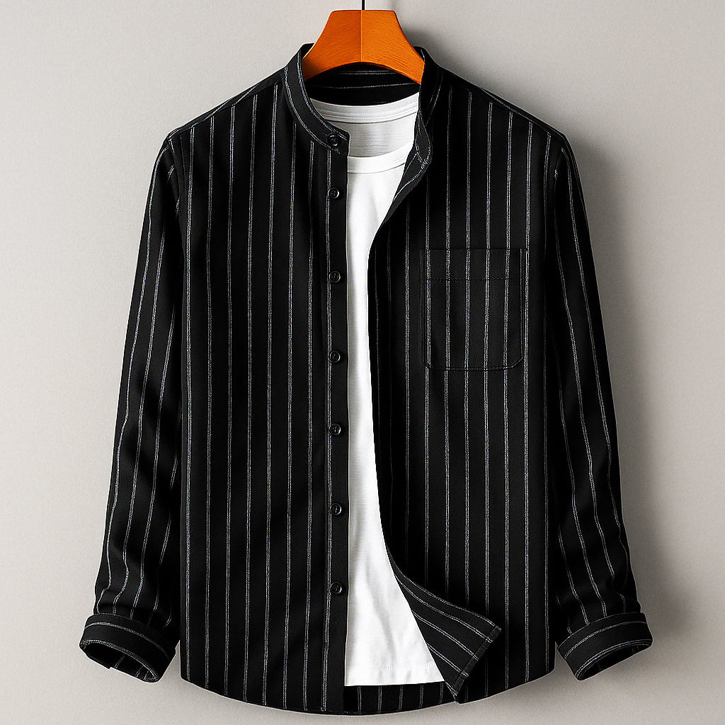 Enzo Cotton-Linen Shirt