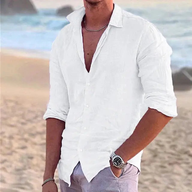 Women's Ethan | Classic Comfortable Men's Shirt | Button-Down Closure: Provides a classic and neat f 6