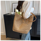 Handwoven Bohemian Tote Bag with Spacious Design | Stylish Beach Bag for Summer Adventures
