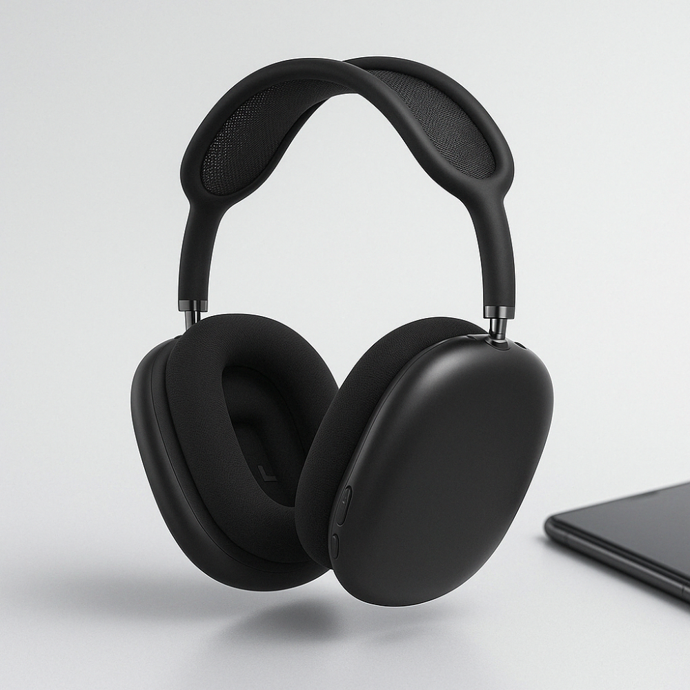 Wireless Over-Ear Bluetooth Headphones — Noise-Isolating