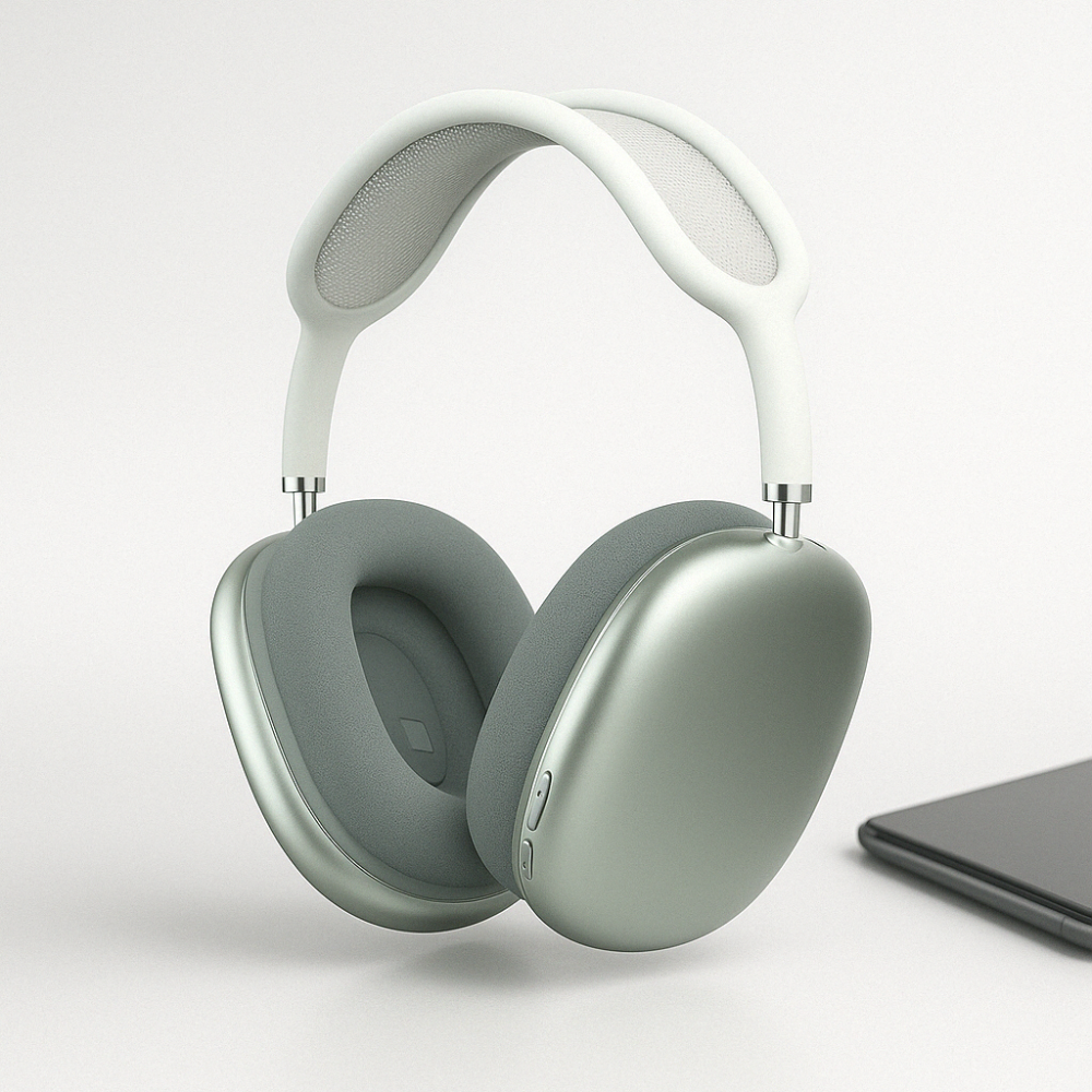 Wireless Over-Ear Bluetooth Headphones — Noise-Isolating