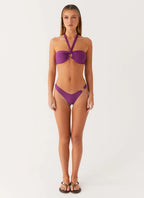 Women's Kivara Collection | Bikini Top with Halter Neck Tie & Secure Fit | Stylish Swimwear for Effortless Beach Days |  4