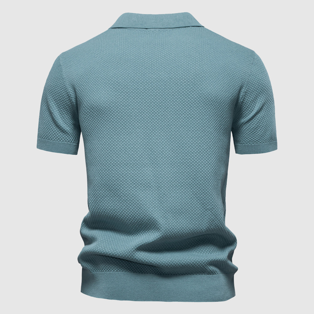 Women's L'Eleganza di Milano Polo Shirt by Lorenzo Vitali | Silky smooth poly-viscose-blend for unparalleled s 6