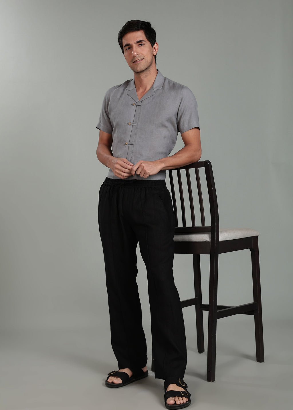 Linen Blended Pants |Casual Trousers