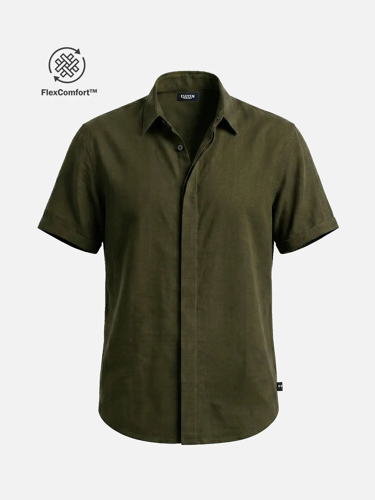 Men's Classic Short-Sleeve Shirt — Comfort Stretch