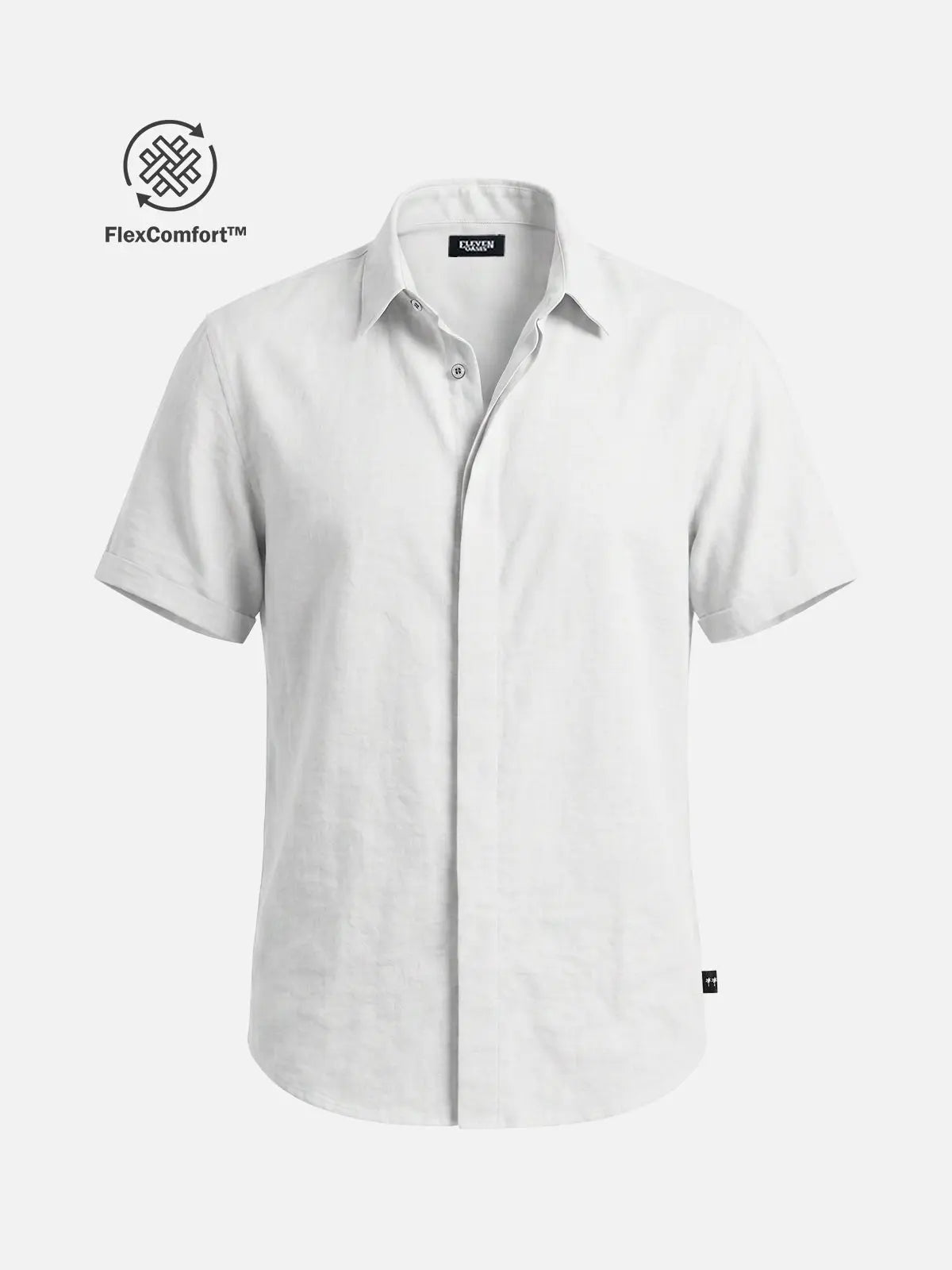 Men's Classic Short-Sleeve Shirt — Comfort Stretch