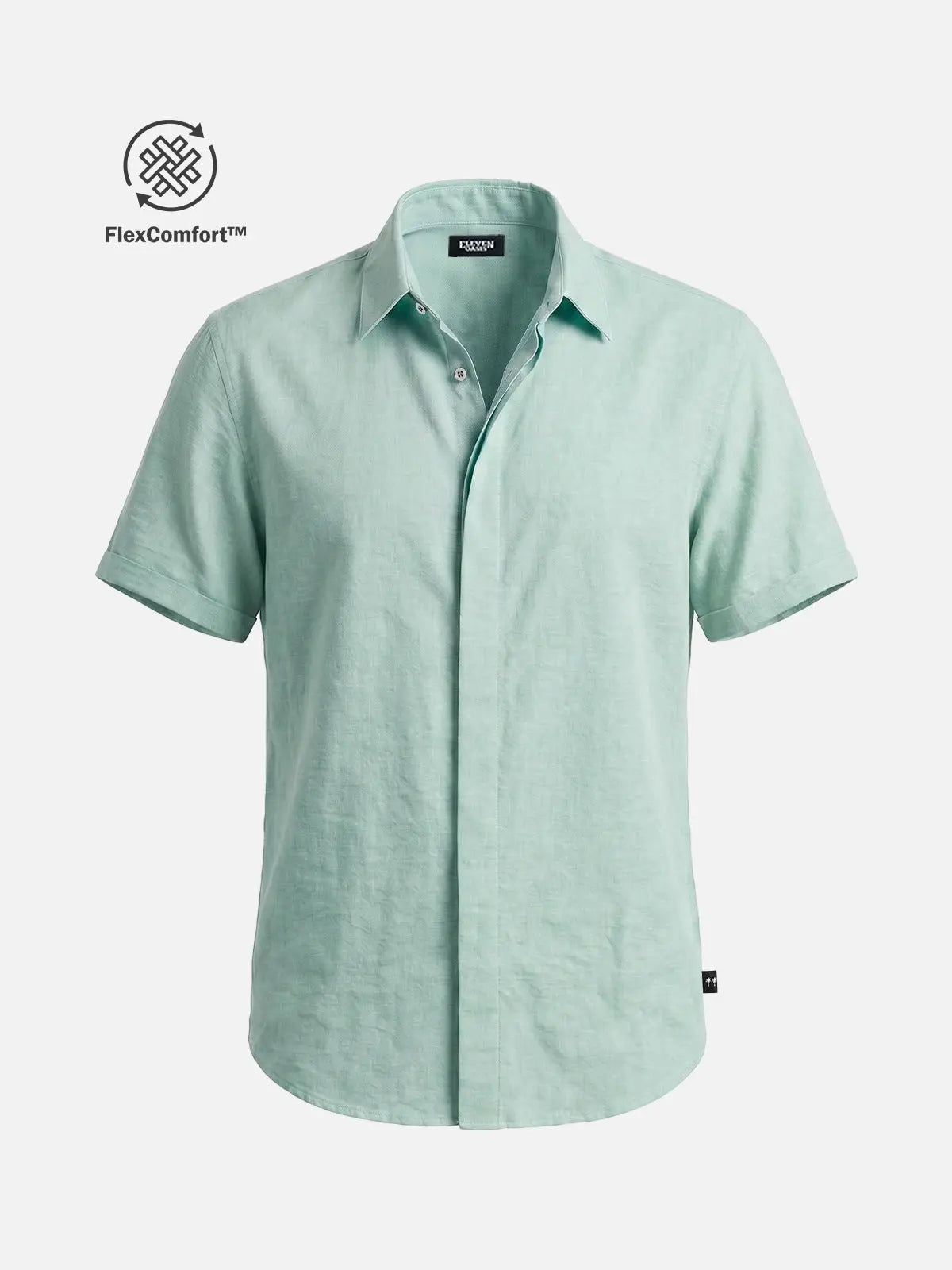 Men's Classic Short-Sleeve Shirt — Comfort Stretch