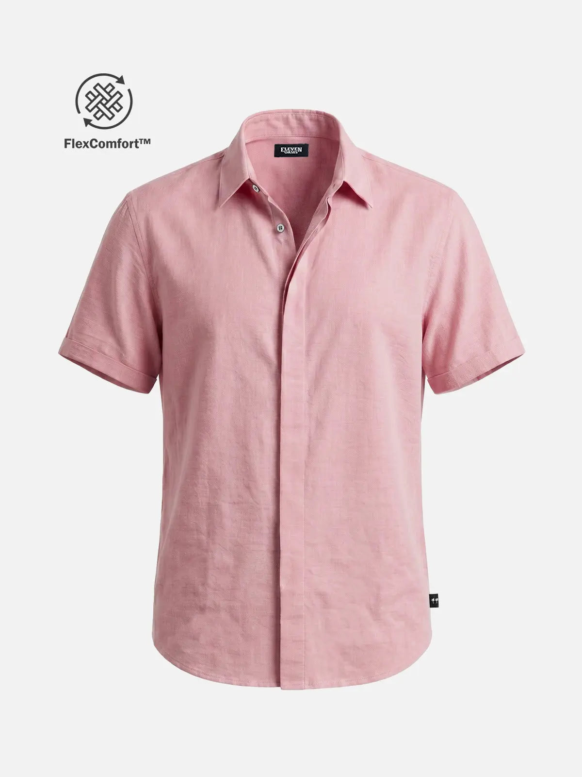 Men's Classic Short-Sleeve Shirt — Comfort Stretch