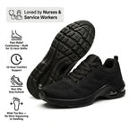Cushioned Comfort Work Shoes — All-Day Support