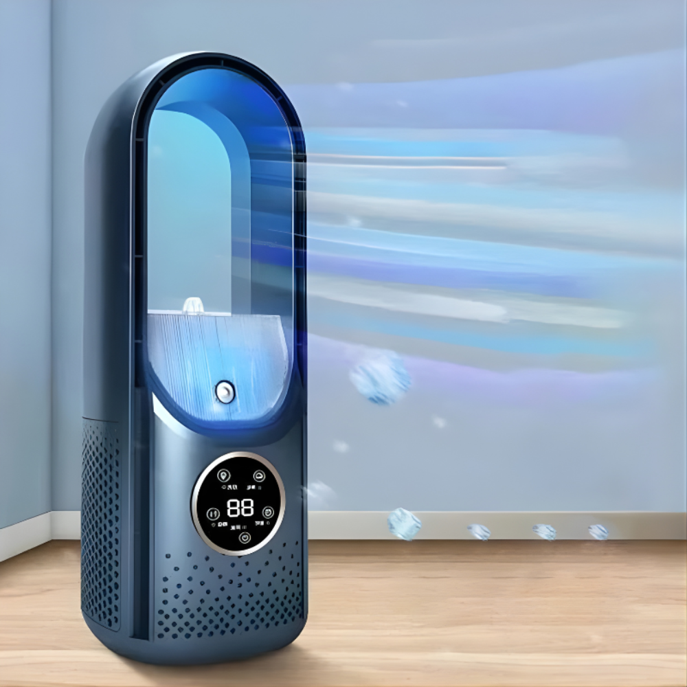Lightweight portable evaporative cooler for personal use