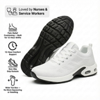 Non-Slip Work Shoes — Lightweight Arch Support