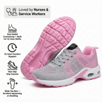 Non-Slip Work Shoes — Lightweight Arch Support