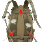 RuggedGear | 40L Tactical Backpack with Waterproof Nylon Design | Comfortable Carrying for Outdoor Adventures