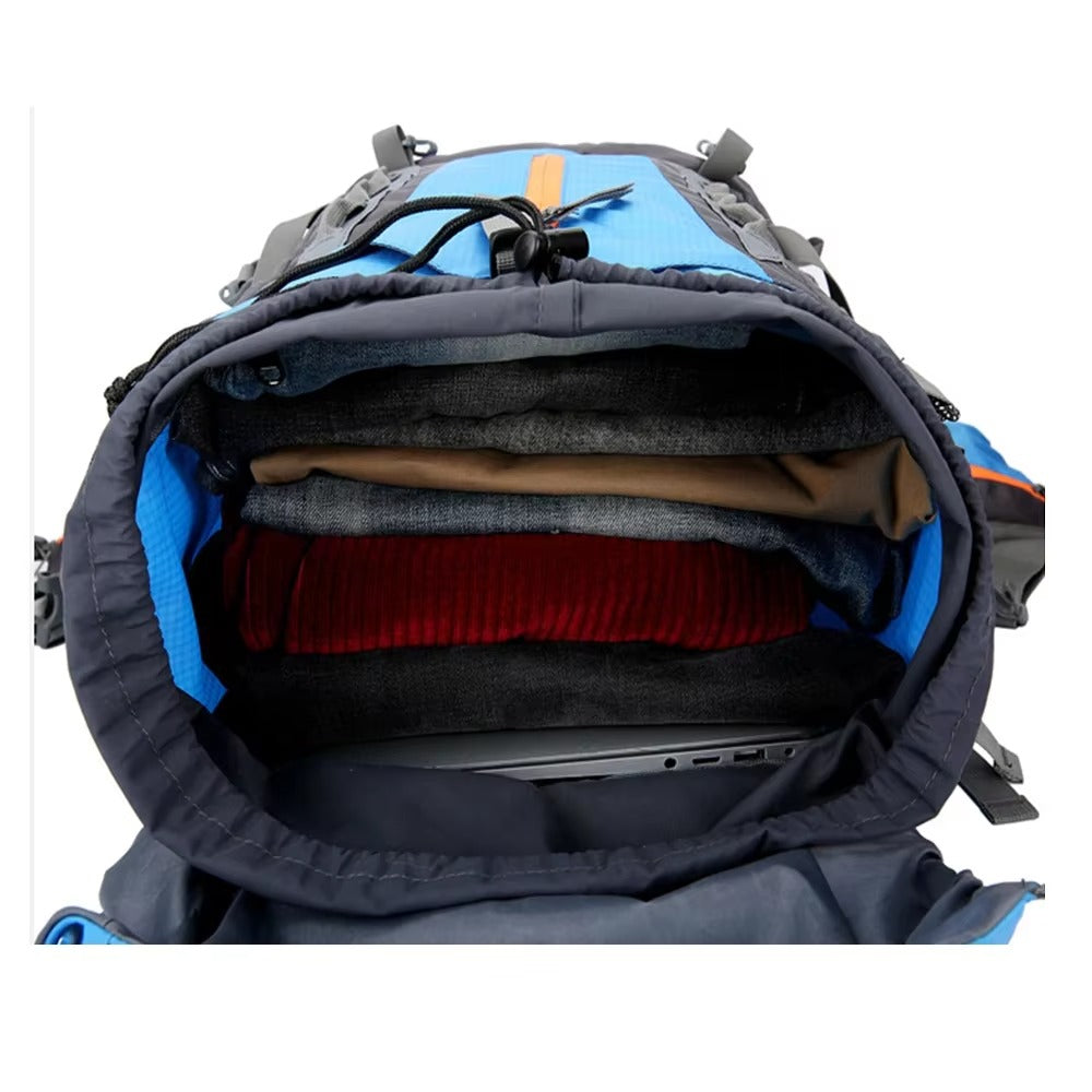 Rugged Adventure | 70L Tactical Backpack with Waterproof Nylon & Smart Organization | Comfortable Carry for Outdoor Enthusiasts
