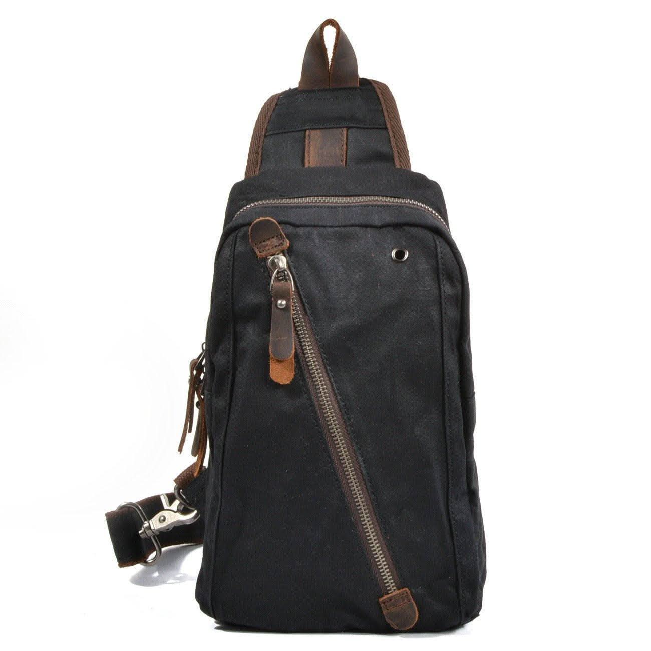 TrailCarry | Waterproof Sling Backpack with Multi-Pocket Design | Compact Crossbody Bag for Everyday Use