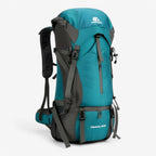 Ultimate Outdoor Gear | 70L Hiking Backpack with Water-Resistant Rain Cover | Ergonomic Design for Comfort and Durability