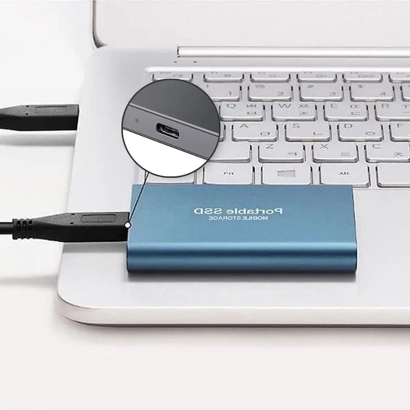 Portable External SSD — Compact Storage Drive