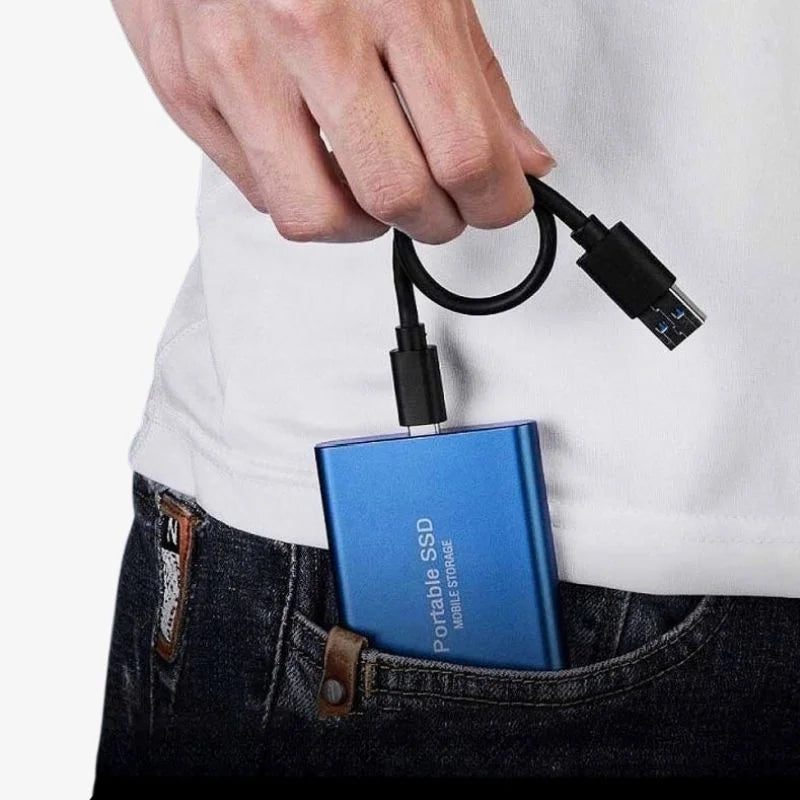 Portable External SSD — Compact Storage Drive