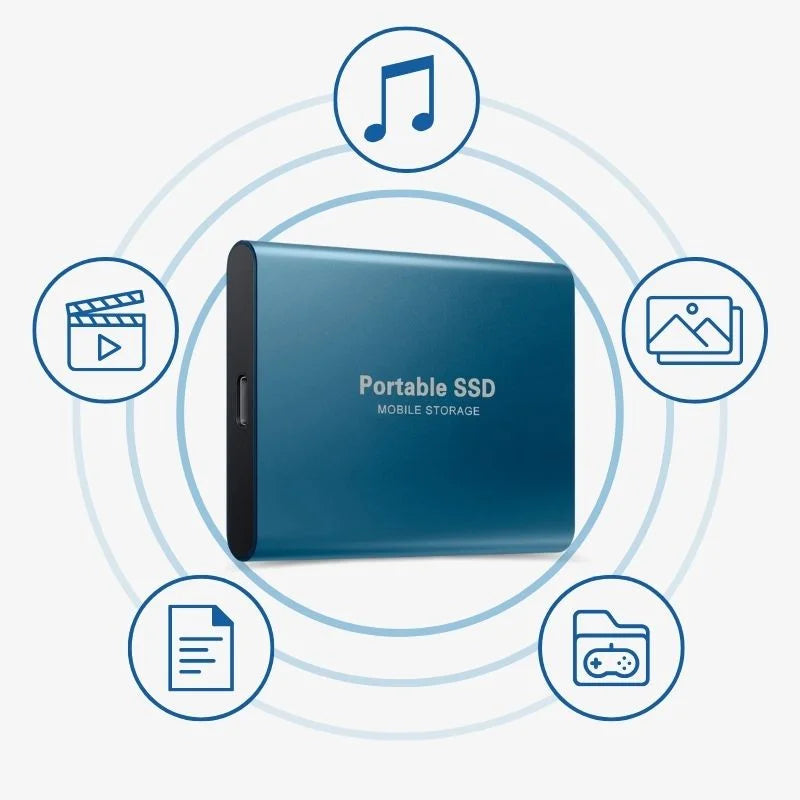 Portable External SSD — Compact Storage Drive
