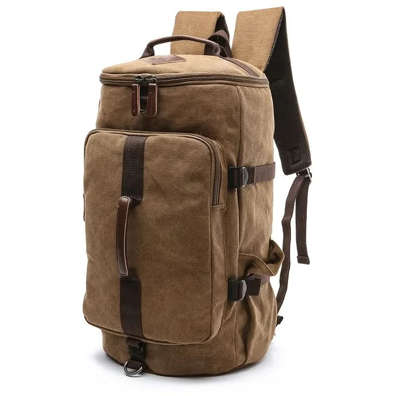Versatile Canvas Duffle Bag | Men's Duffle Bag with Large Capacity & Dual Carry Options | Stylish Travel Companion for Everyday Use