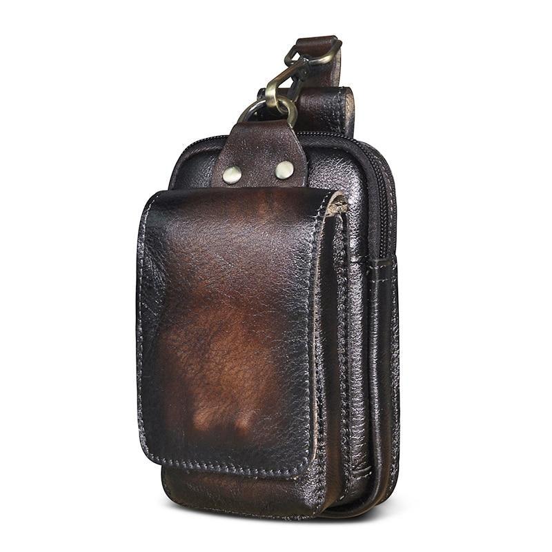 Vexton | Men's Waist Bag with Adjustable Strap & Durable Leather Design | Stylish Carrying Solution for Everyday Essentials