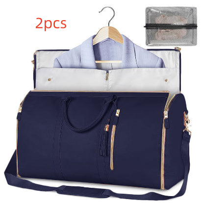 Large foldable travel weekender bag