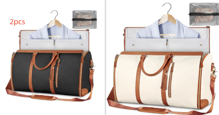 Large foldable waterproof duffle bag detail