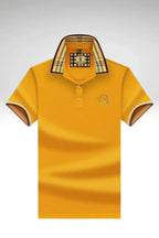Men's polo shirt in yellow