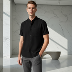 Everyday Linen Essential – Men's Linen Shirt with Relaxed Fit